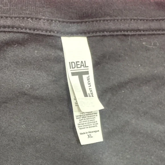 Next Level Apparel Charcoal Tee - Picture 2 of 6